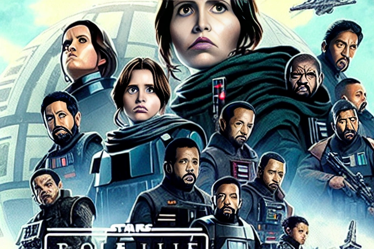 Introducing the new Rogue One: A Star Wars Story! This exciting new movie tells the story of a group