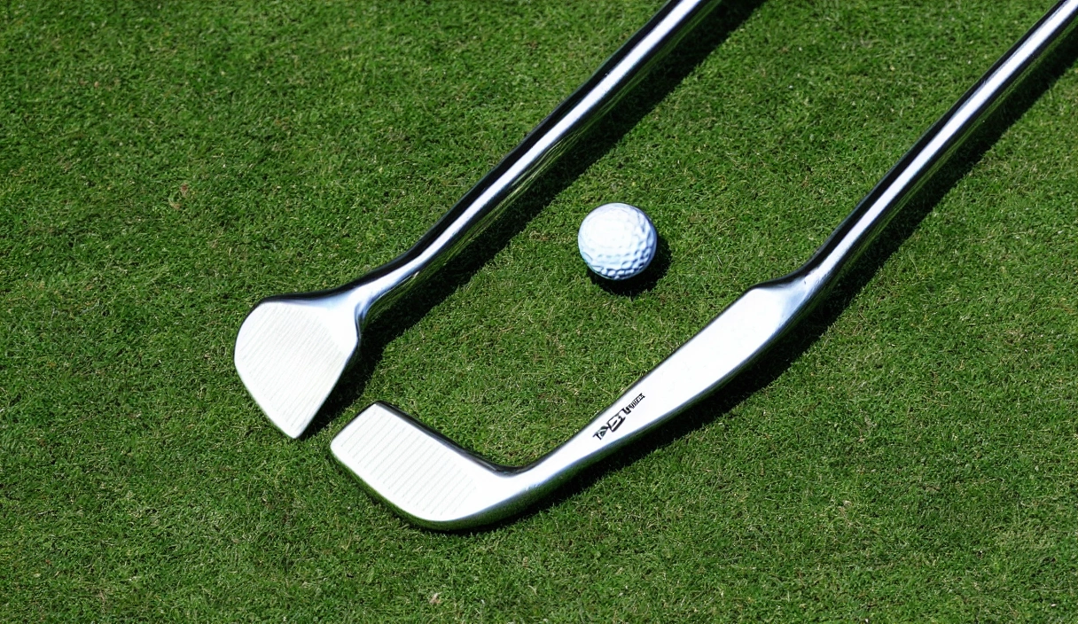 The bottom of a golf club is called the ground. ### naked