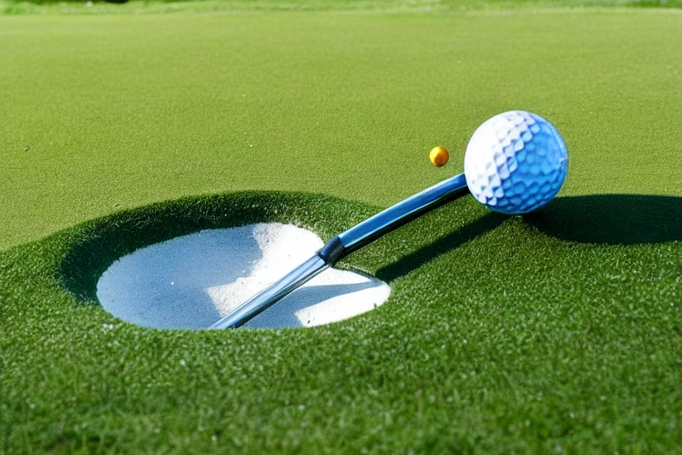 This image could represent a golf club with some general maintenance tips on it like keeping the clu